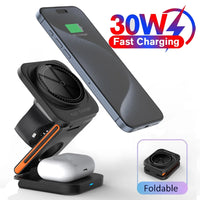 3-in-1 Magnetic Wireless Charging Station™