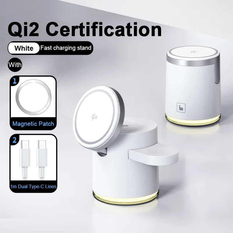 3-in-1 Qi2 Wireless Charging Station™