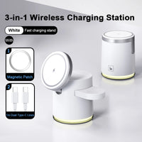 3-in-1 Qi2 Wireless Charging Station™