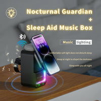 5-in-1 Wireless Charger With Bluetooth Speaker Fast Charging Station For Iphone/airpods/apple Watch Series